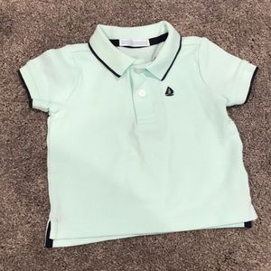 Janie and Jack nautical polo shirt